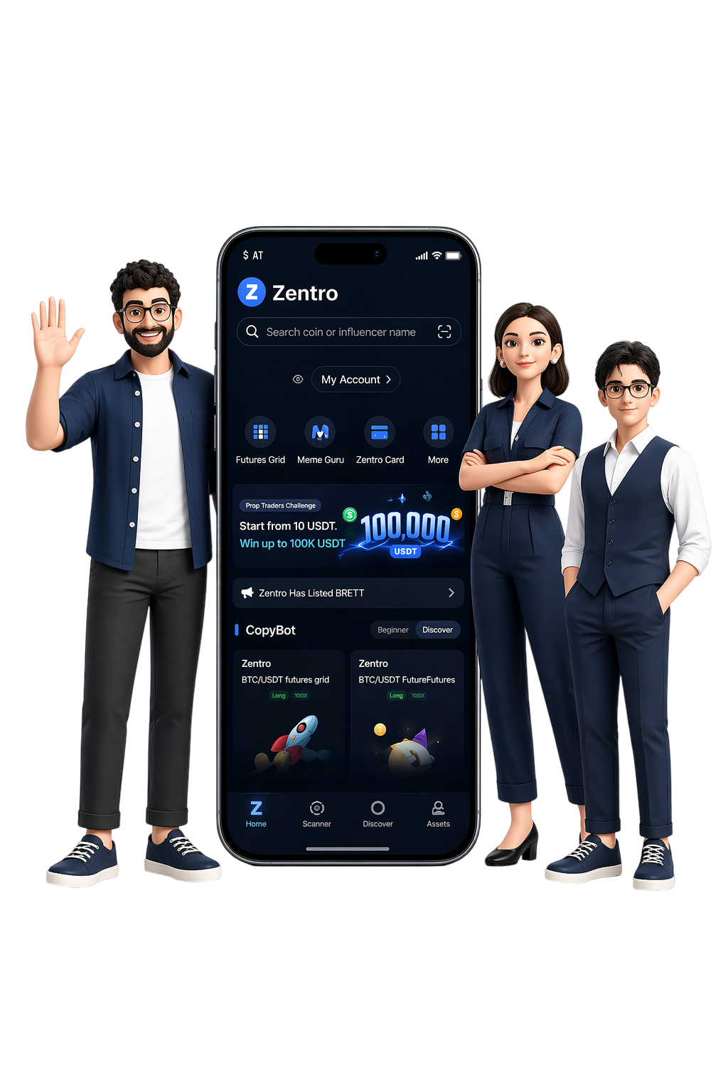 Zentro Trading App